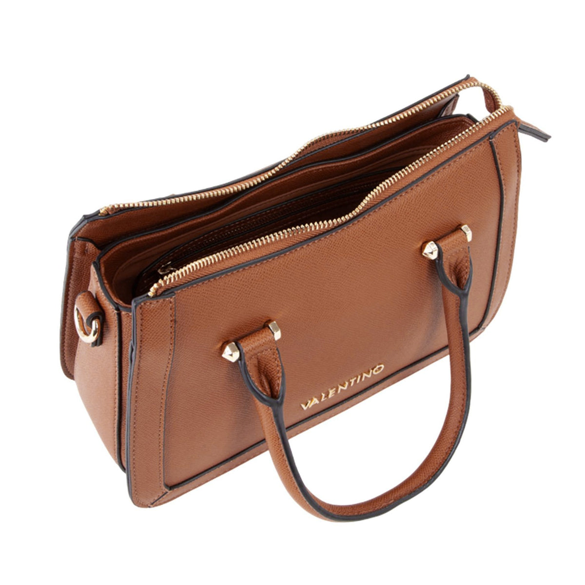 BORSA A MANO VALENTINO |Colore:Cuoio