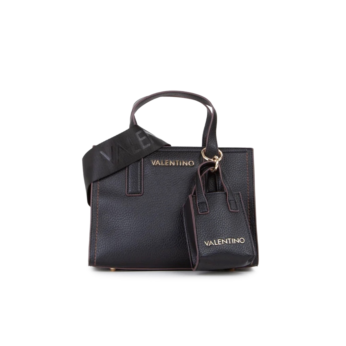 BORSA A MANO VALENTINO |Colore:Nero