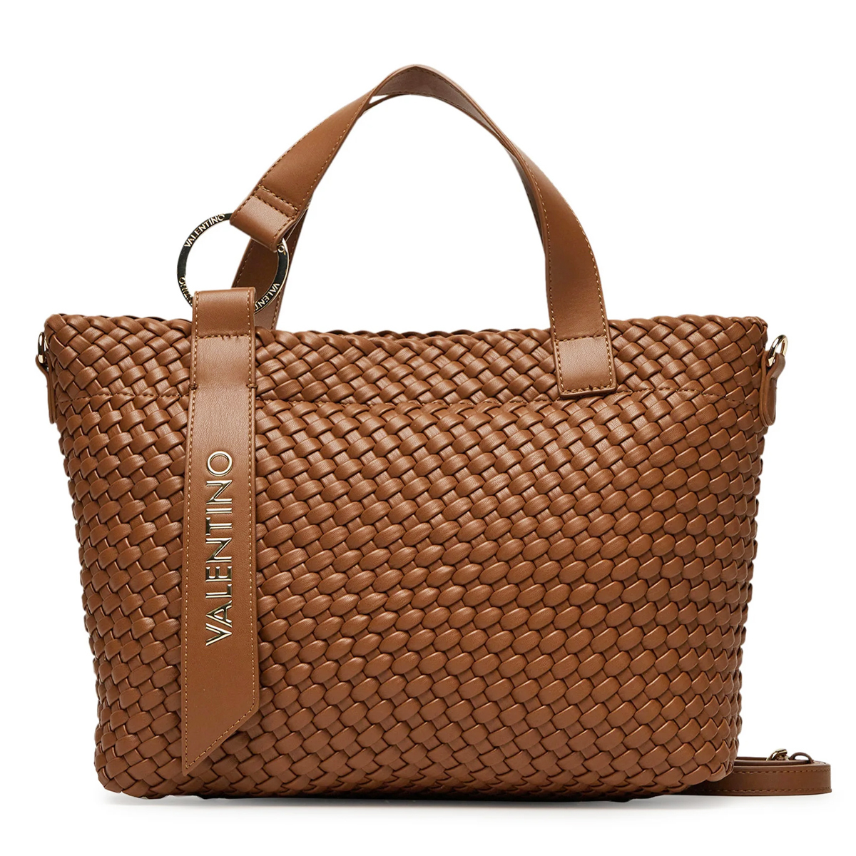 BORSA A MANO VALENTINO |Colore:Cuoio