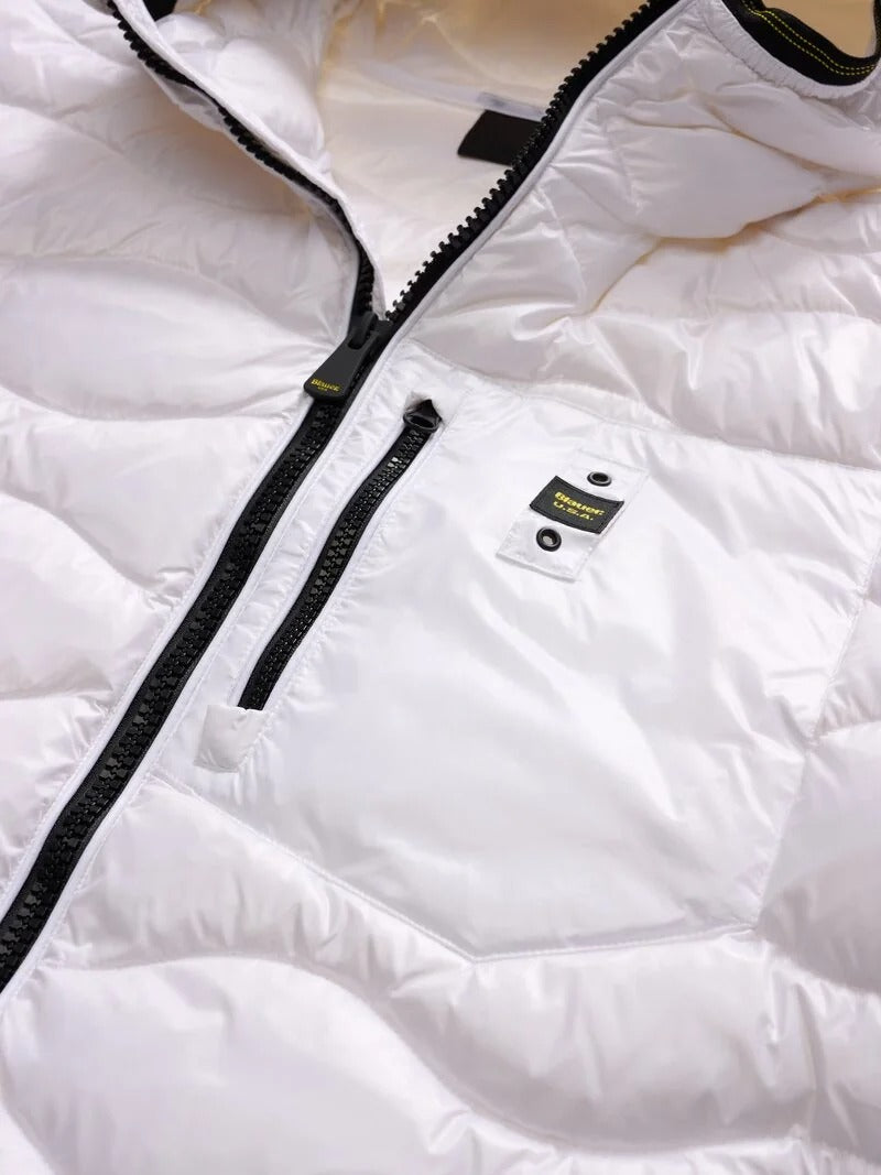 PIUMINO AD ONDE WAVE|Colore:Bianco