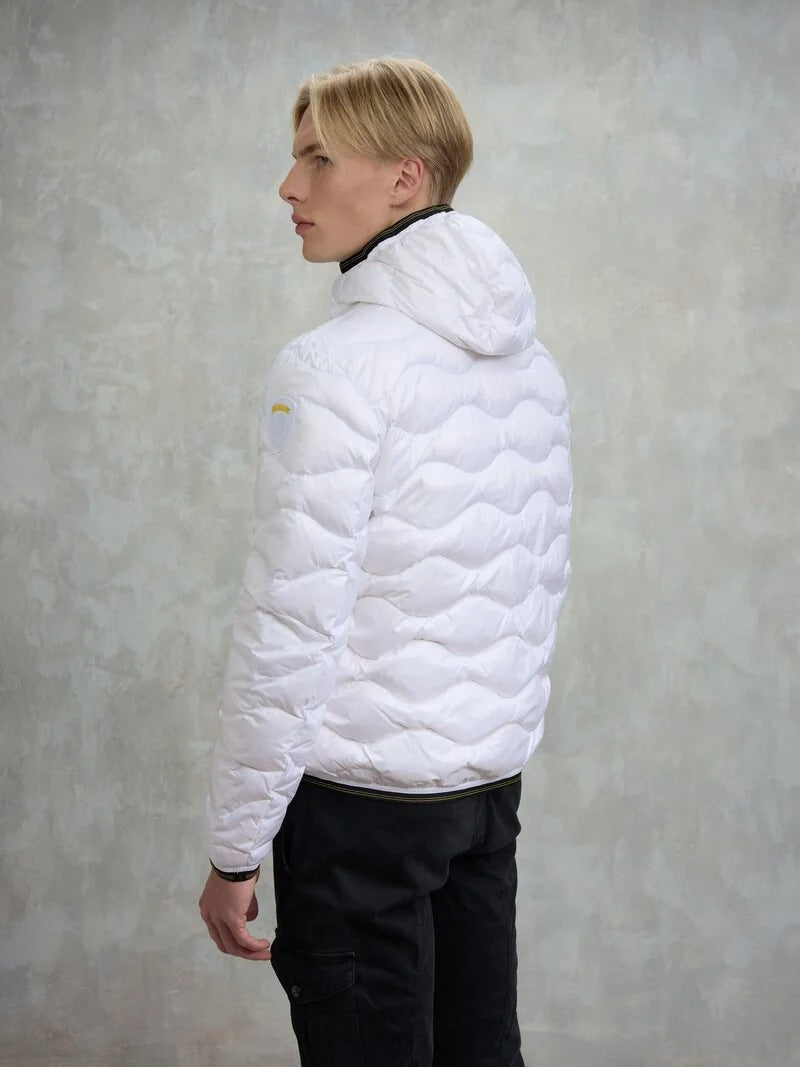 PIUMINO AD ONDE WAVE|Colore:Bianco