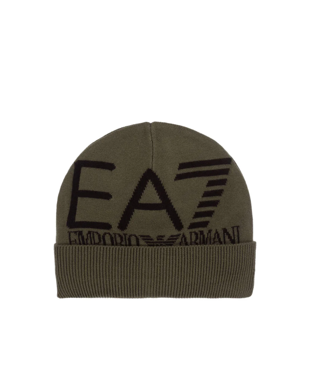 CAPPELLO UOMO EA7 CON LOGO|Colore:Verde-nero