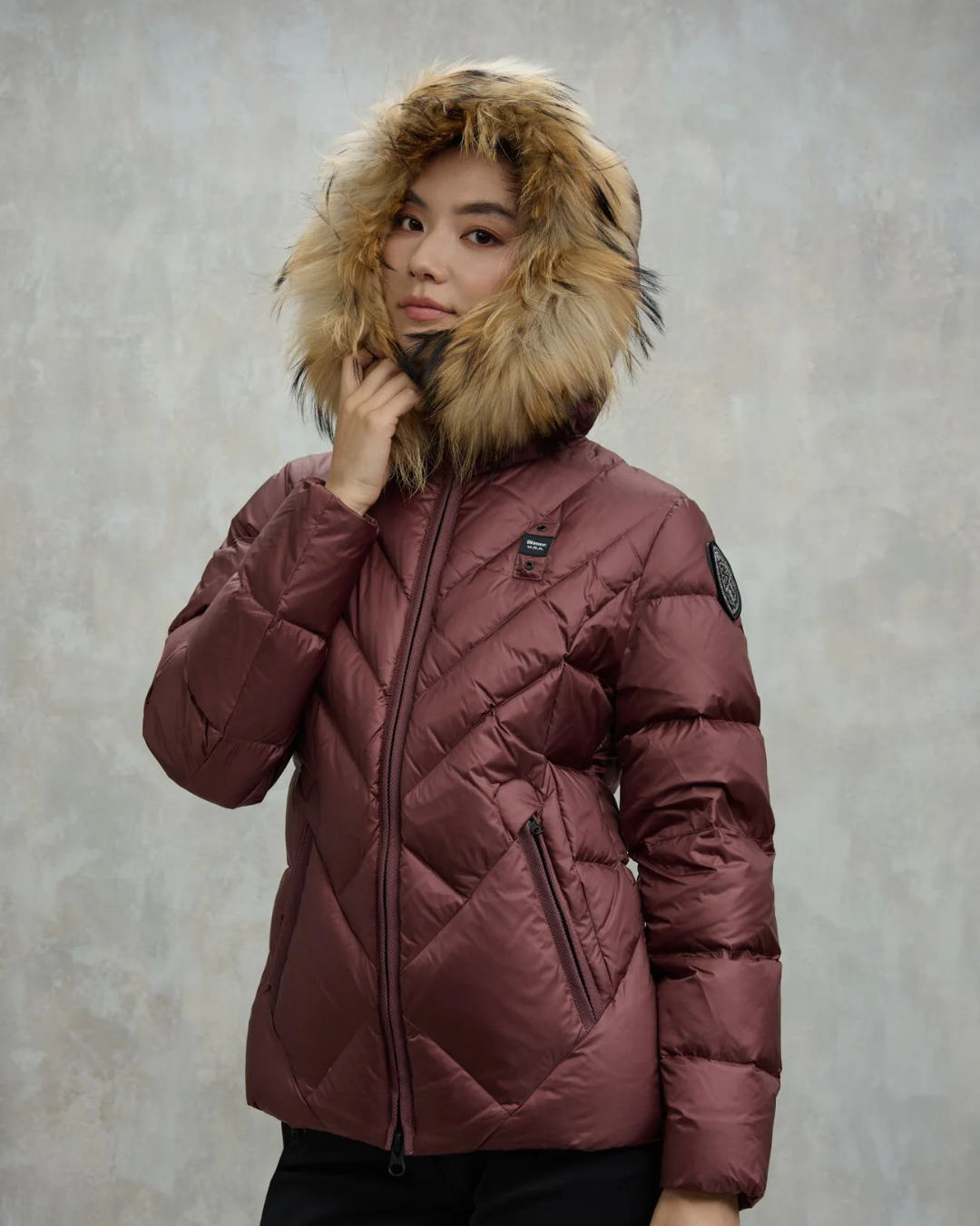 PIUMINO A LINEE GEOMETRICHE ALICIA|Colore:Bordeaux