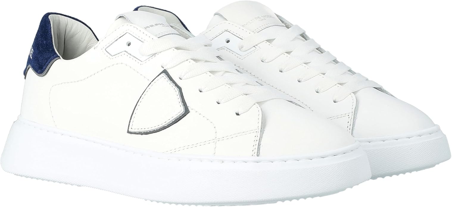 SNAEKERS - TEMPLE LOW|Colore:Bianche e blu