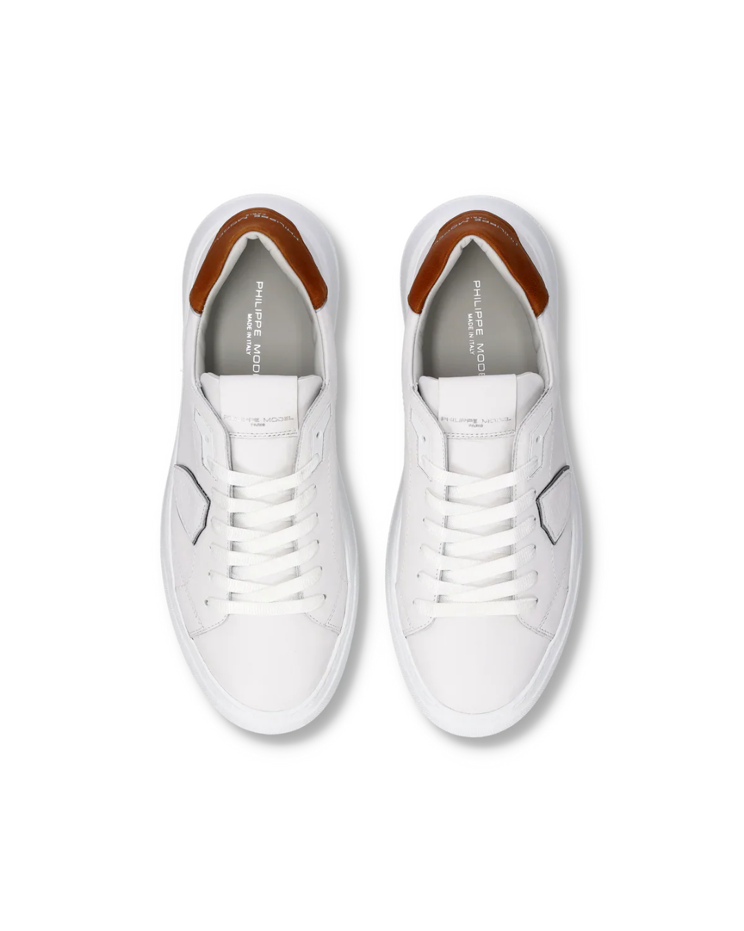 SNEAKERS TEMPLE LOW|Colore:Bianco e marrone