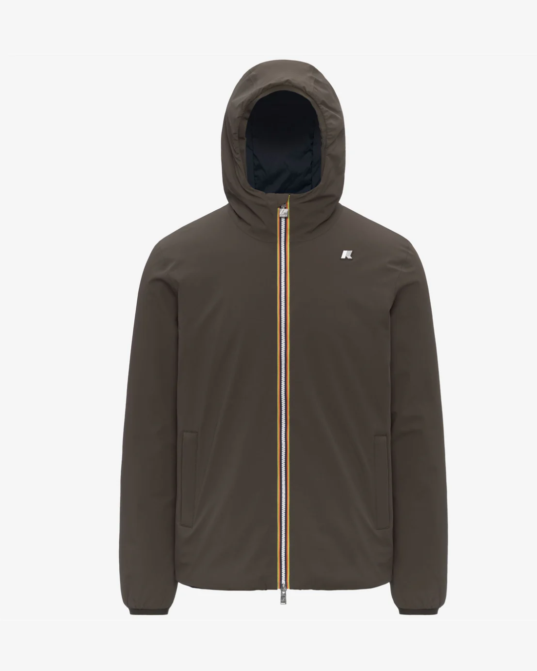 GIUBBOTTO REVERSIBILE|Colore:Black olive-blue depth