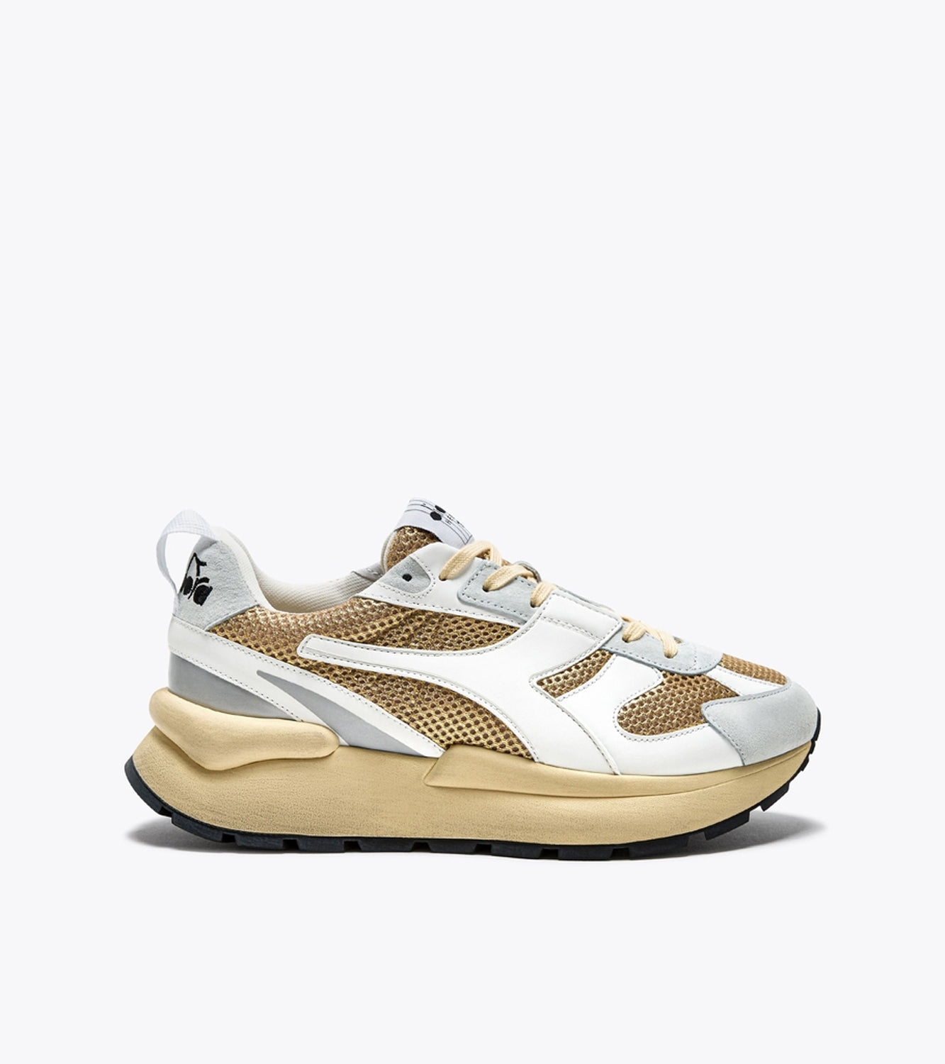 SNEAKERS DIADORA HERITAGE|Colore:Bianco/oro