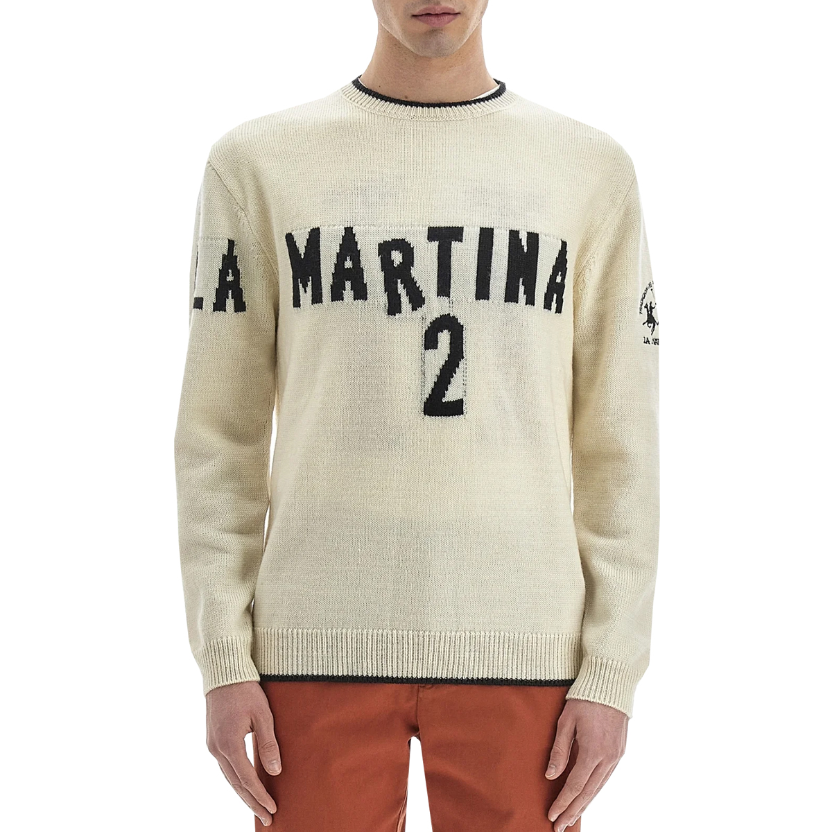 MAGLIONE GIROCOLLO |Colore:Beige