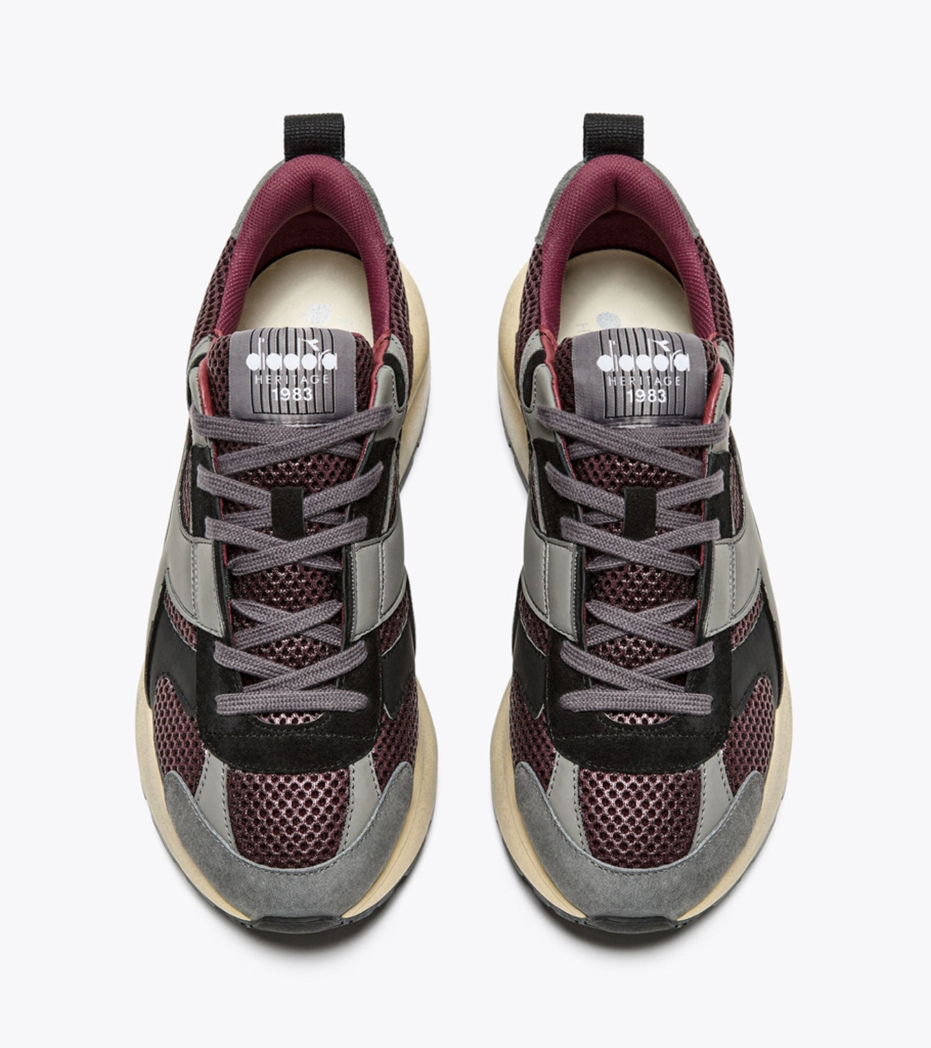 SNEAKERS DIADORA HERITAGE|Colore:Vino