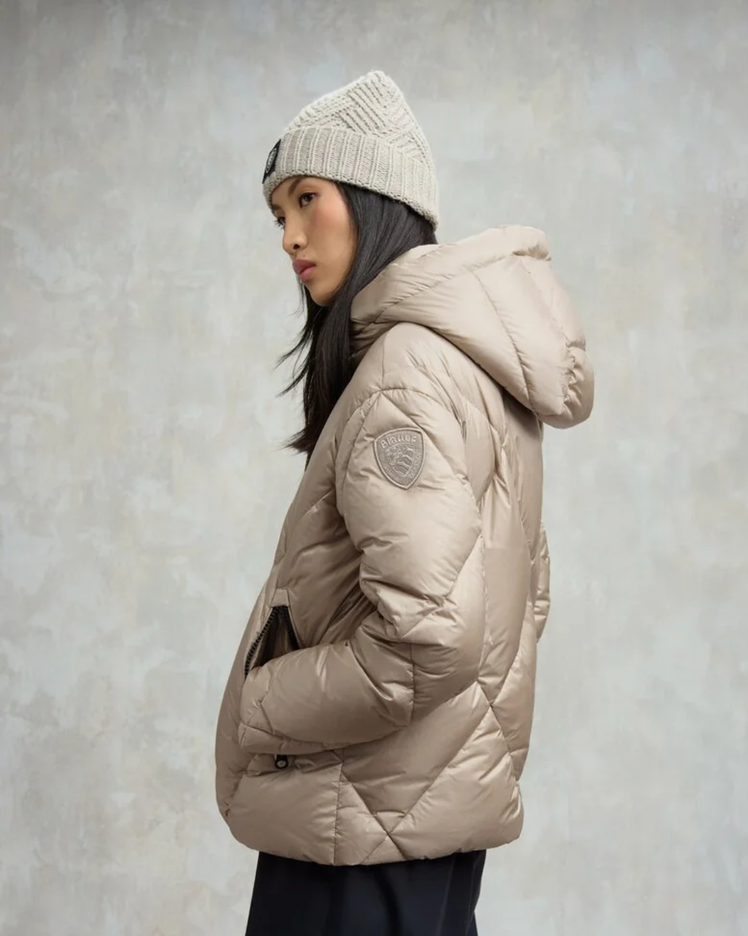 PIUMINO A ROMBO LAMARTINE|Colore:Beige