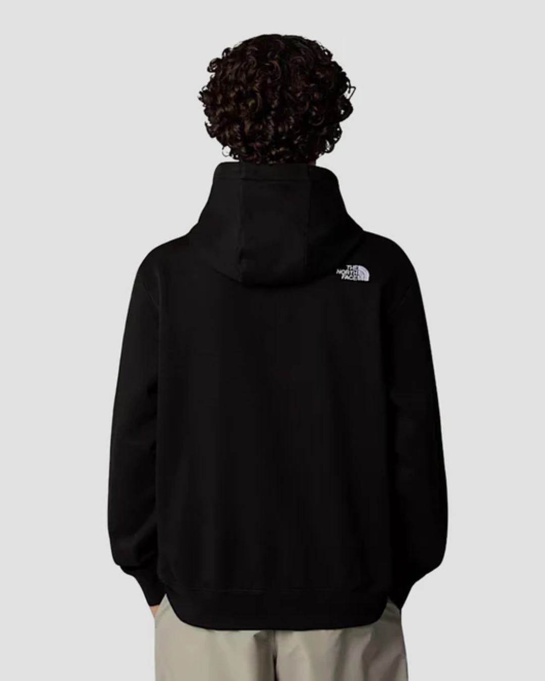 FELPA CON CAPPUCCIO -  ESSENTIAL RELAXED |Colore:Nero