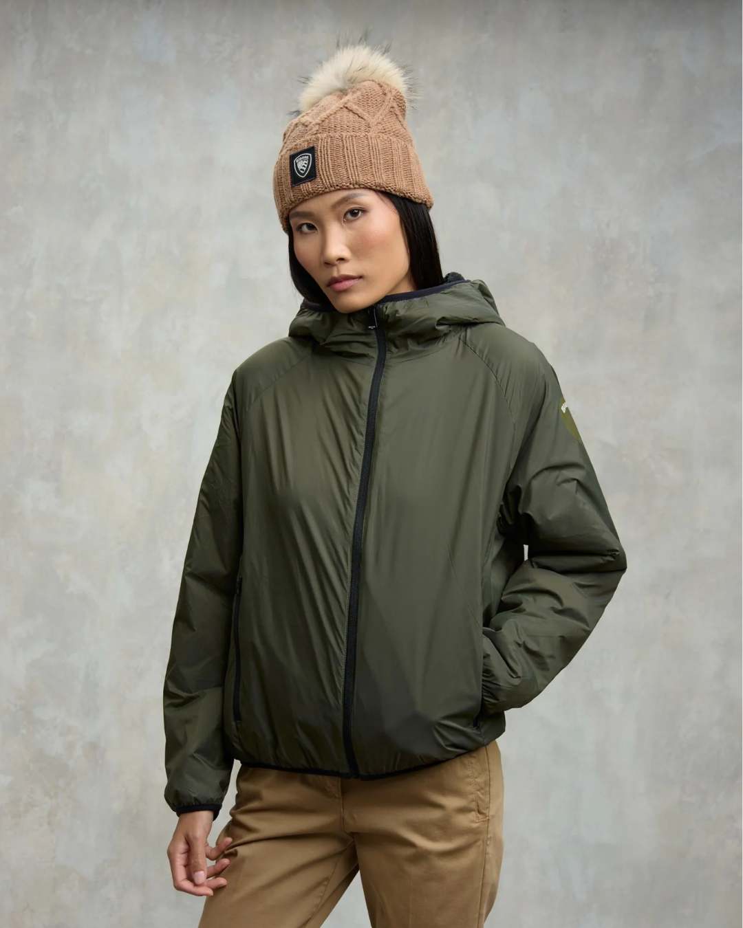 GIUBBETTO REVESIBILE HOWES|Colore:Verde bosco