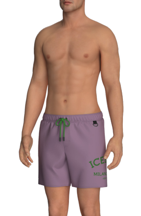bermuda costume icebarg|Colore:Ruspberry