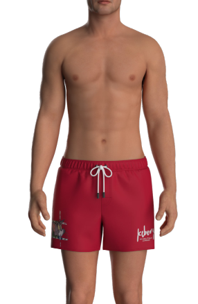 bermuda costume icebarg uomo |Colore:Red