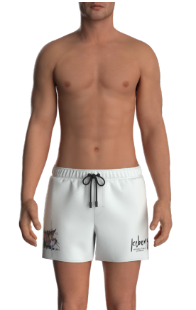 bermuda costume icebarg uomo |Colore:White