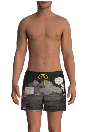 BERMUDA COSTUME iceberg |Colore:Black