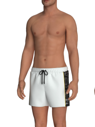 BERMUDA COSTUME iceberg uomo|Colore:White