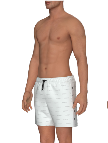 BERMUDA COSTUME iceberg |Colore:White