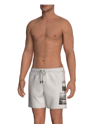 BERMUDA COSTUME iceberg |Colore:Moon