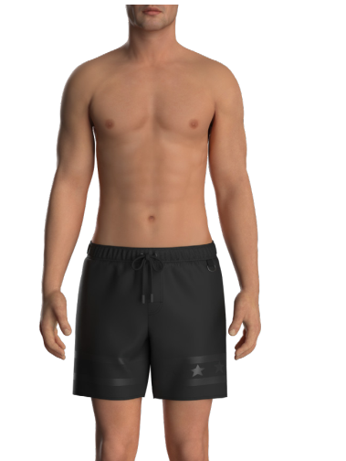 BERMUDA COSTUME iceberg|Colore:Black