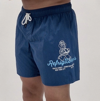 T-SHIRT UOMO REFRIGIWEAR |Colore:Navy