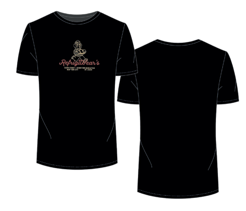 T-SHIRT UOMO REFRIGIWEAR |Colore:Black