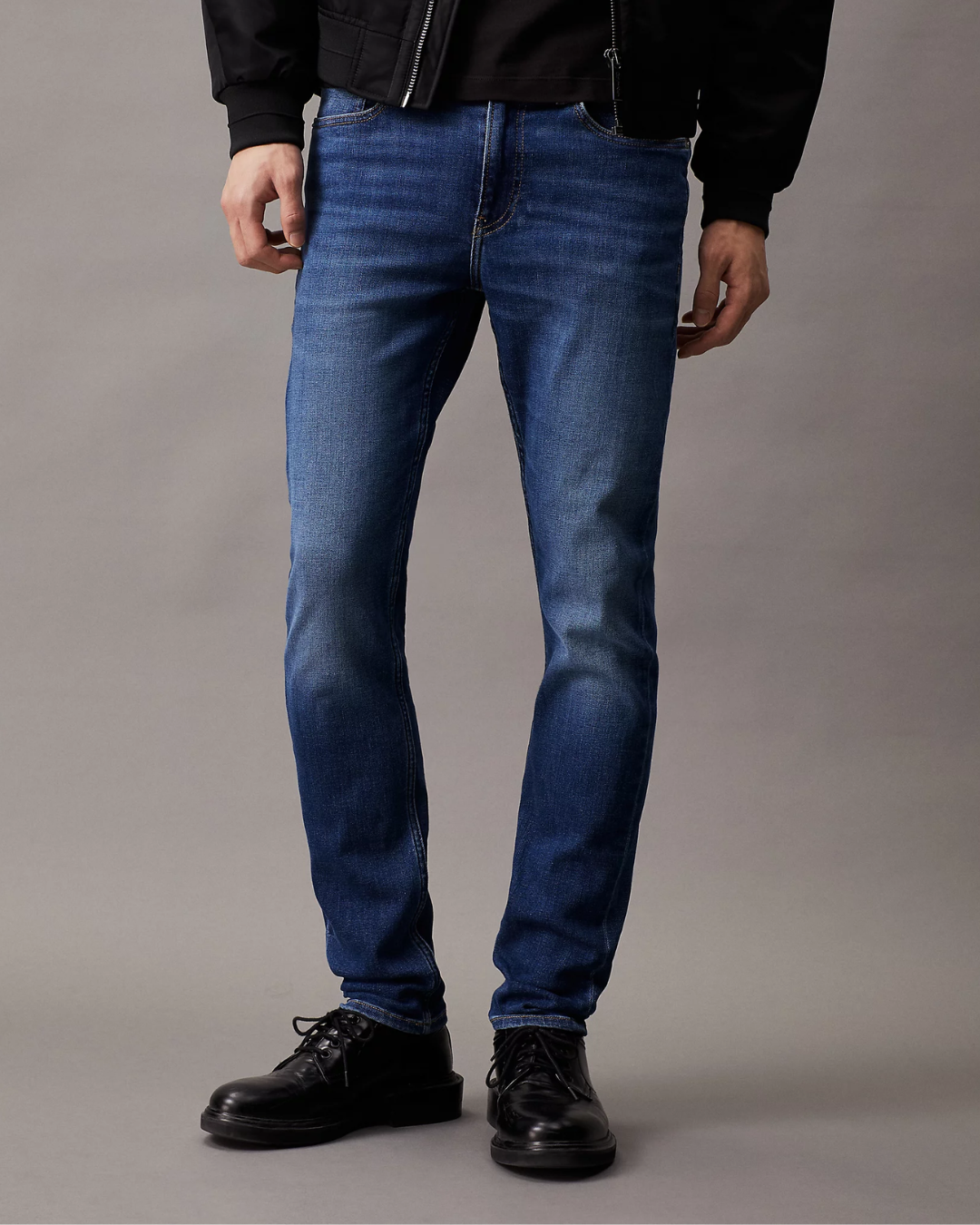 jeans uomo slim fit calvin klein |Colore:Dark blue