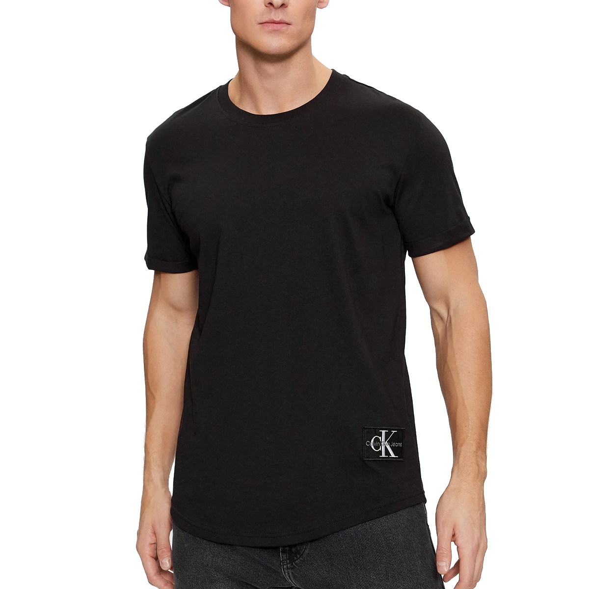 t-shirt uuomo calvin klein |Colore:Nero