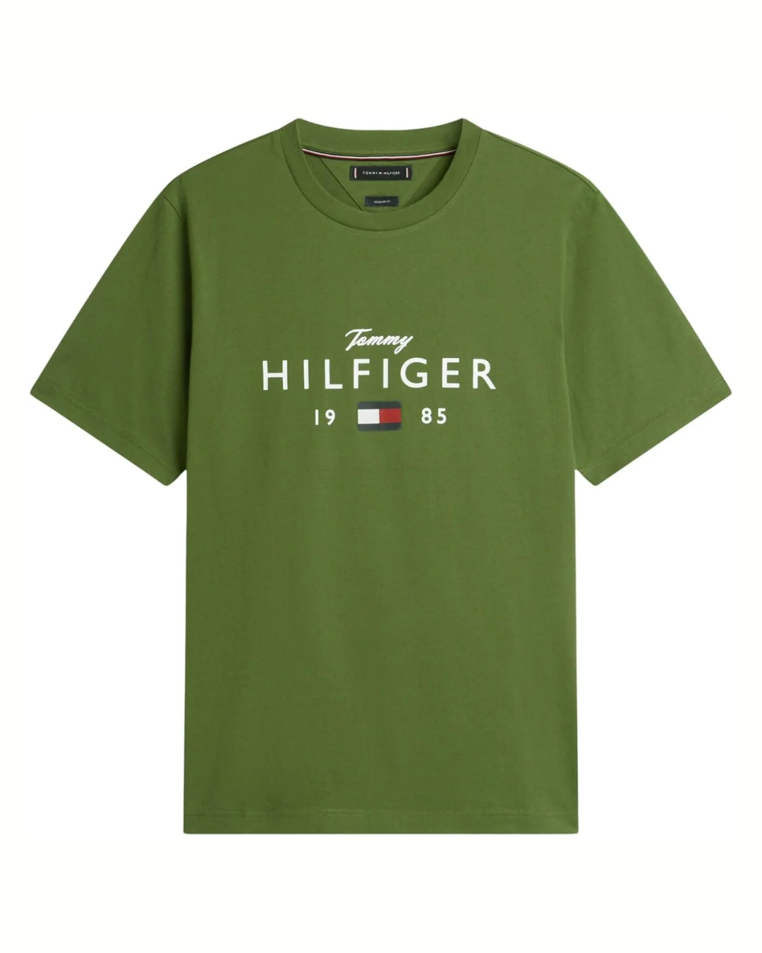 t-shirt uomo tommy hilfiger |Colore:Verde