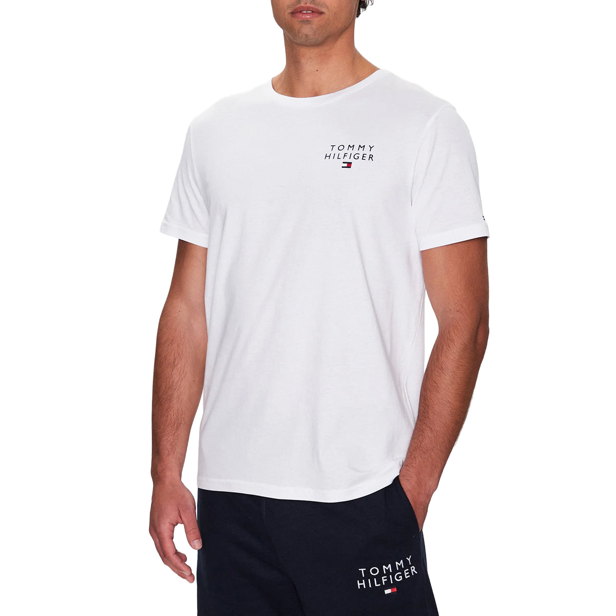t-shirt uomo tommy hilfiger|Colore:Bianco