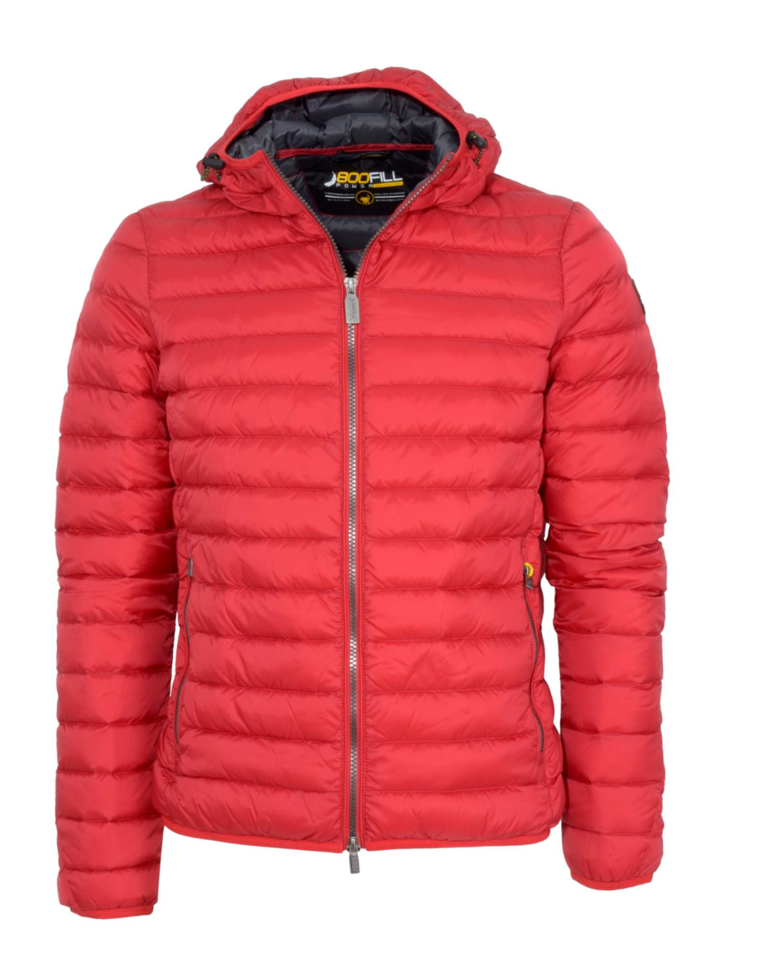 Piumino FRANKLIN 2.0 100 grammi blu con cappuccio |Colore:Rosso