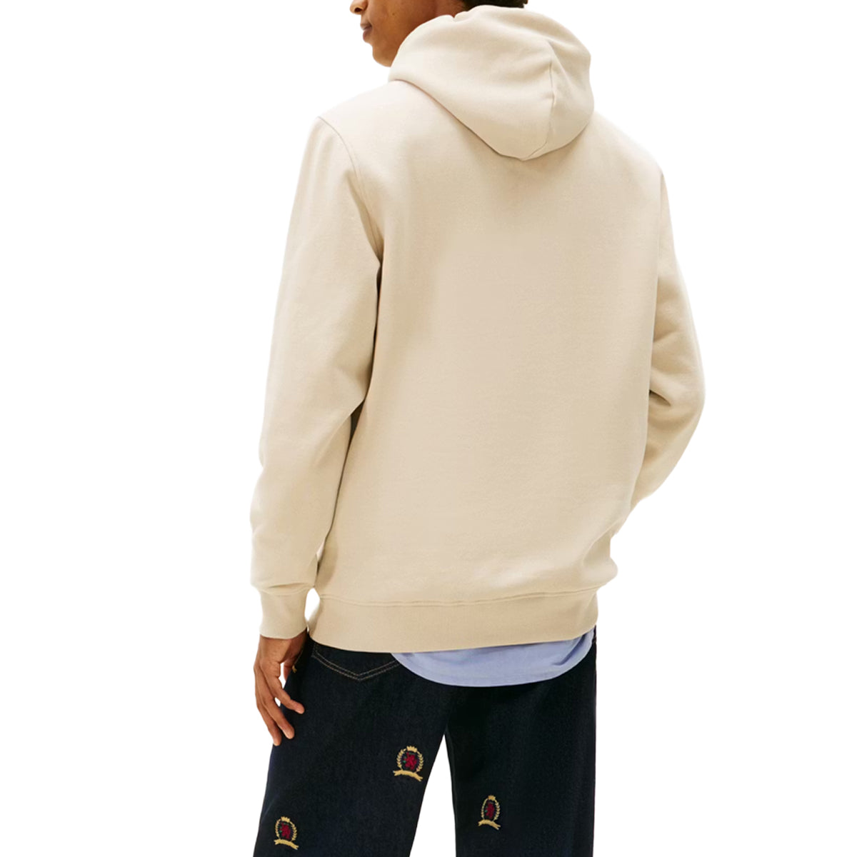 FELPA CON CAPPUCCIO UOMO  TOMMY JEANS|Colore:Beige