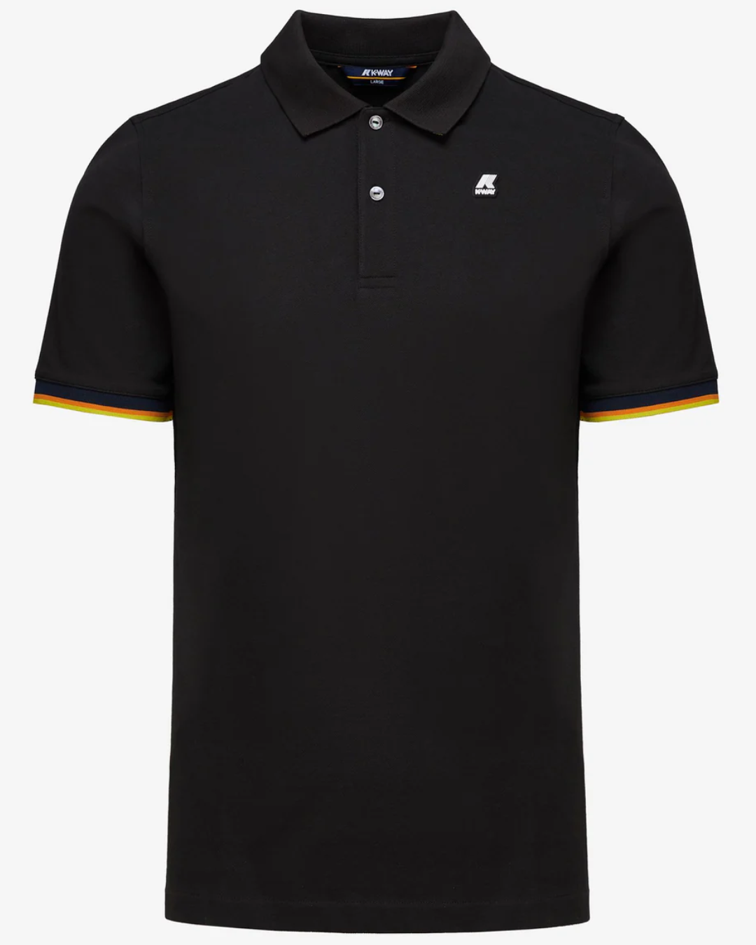 polo vincent k-way|Colore:Nero