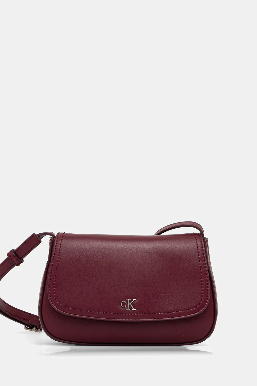 BORSA A TRACOLLA donna calvin klein |Colore:Bordeaux