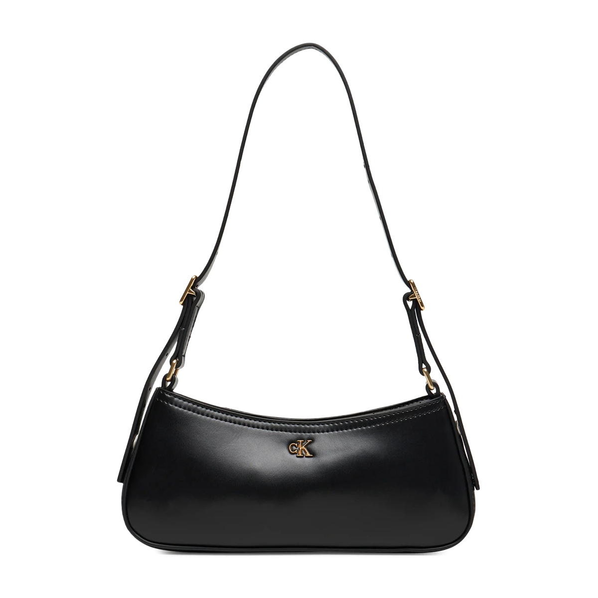 BORSA A SPALLa donna calvin klein |Colore:Black