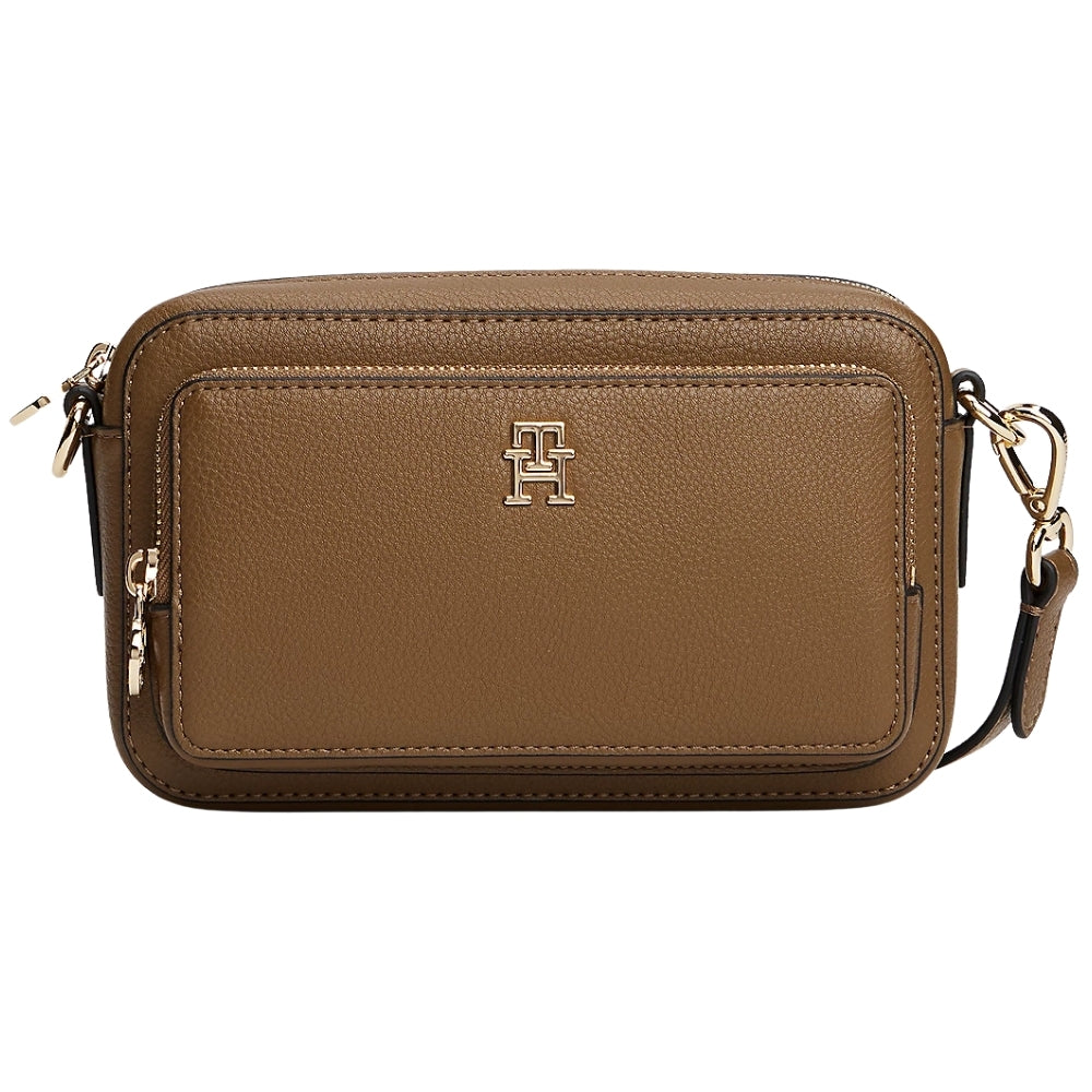 Camera Bag Tommy Hilfiger con tracolla|Colore:Verde