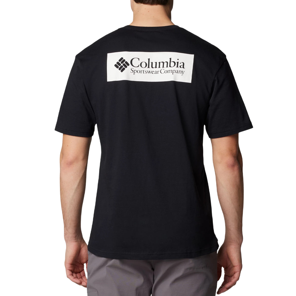 T-SHIRT UOMO COLUMBIA |Colore:Black