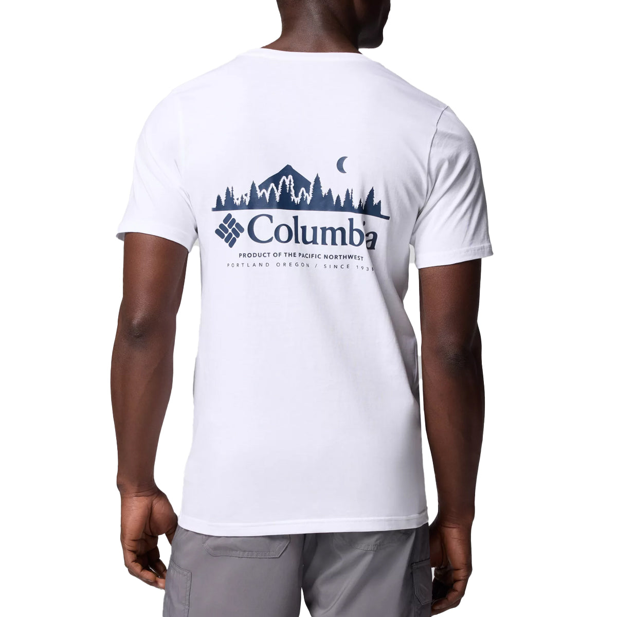 T-SHIRT uomo columbia|Colore:White