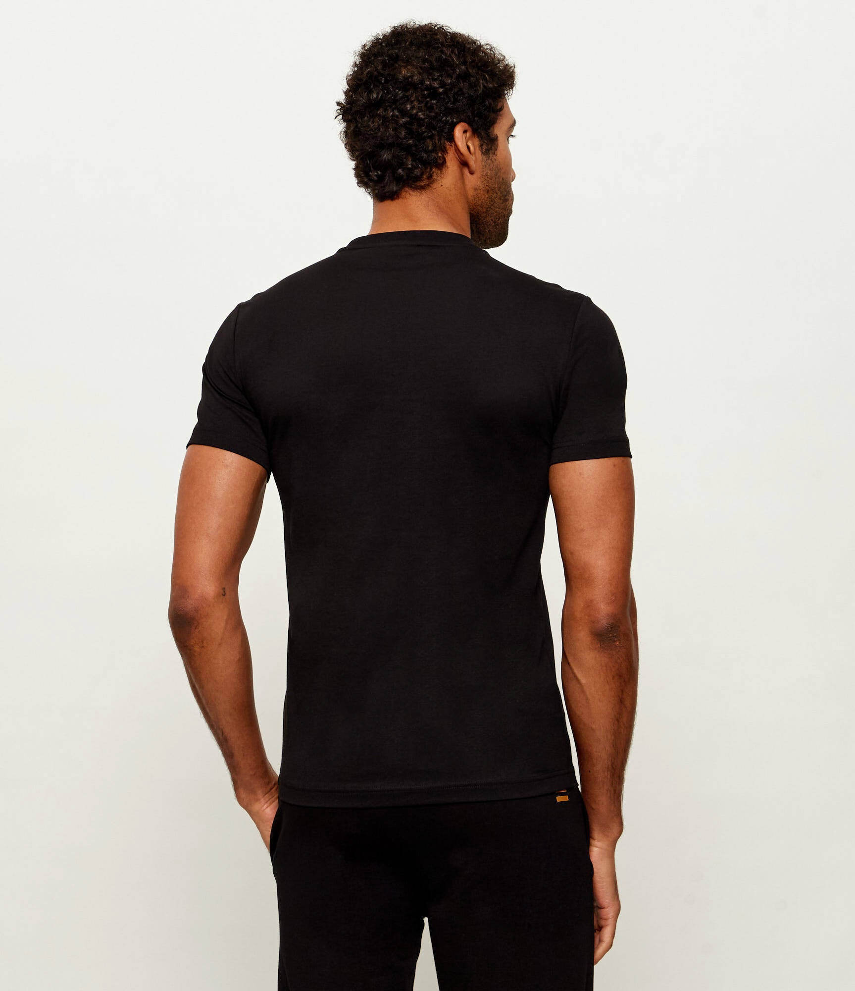 T-SHIRT EA7 UOMO |Colore:Black/gold