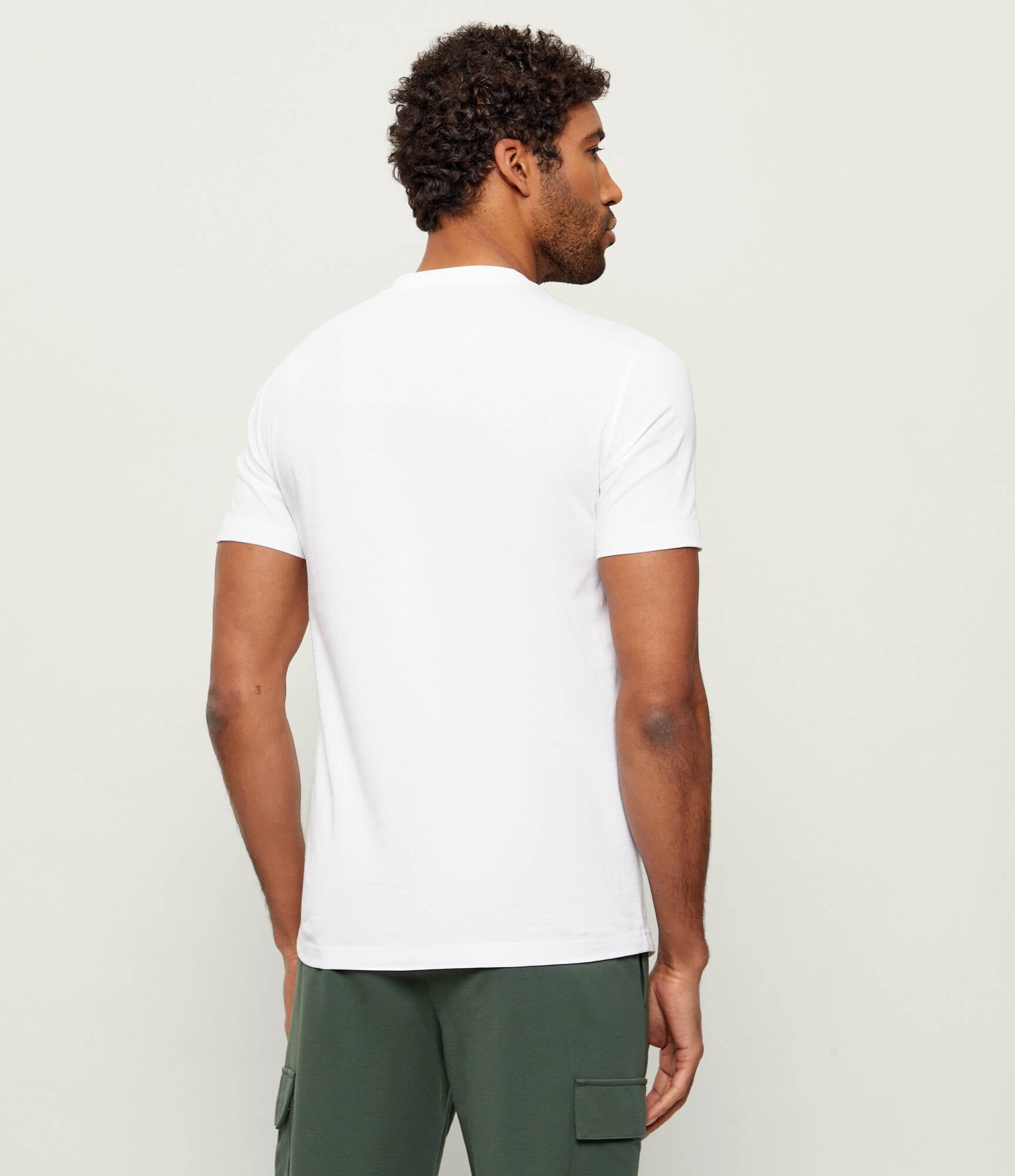 T-SHIRT EA7 UOMO |Colore:White/white