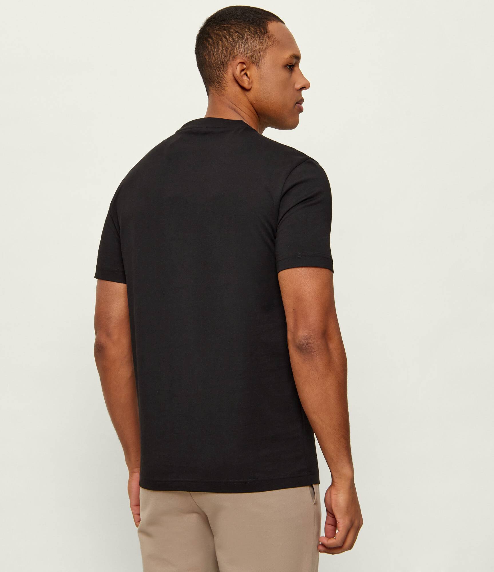 T-SHIRT EA7 UOMO |Colore:Black/black