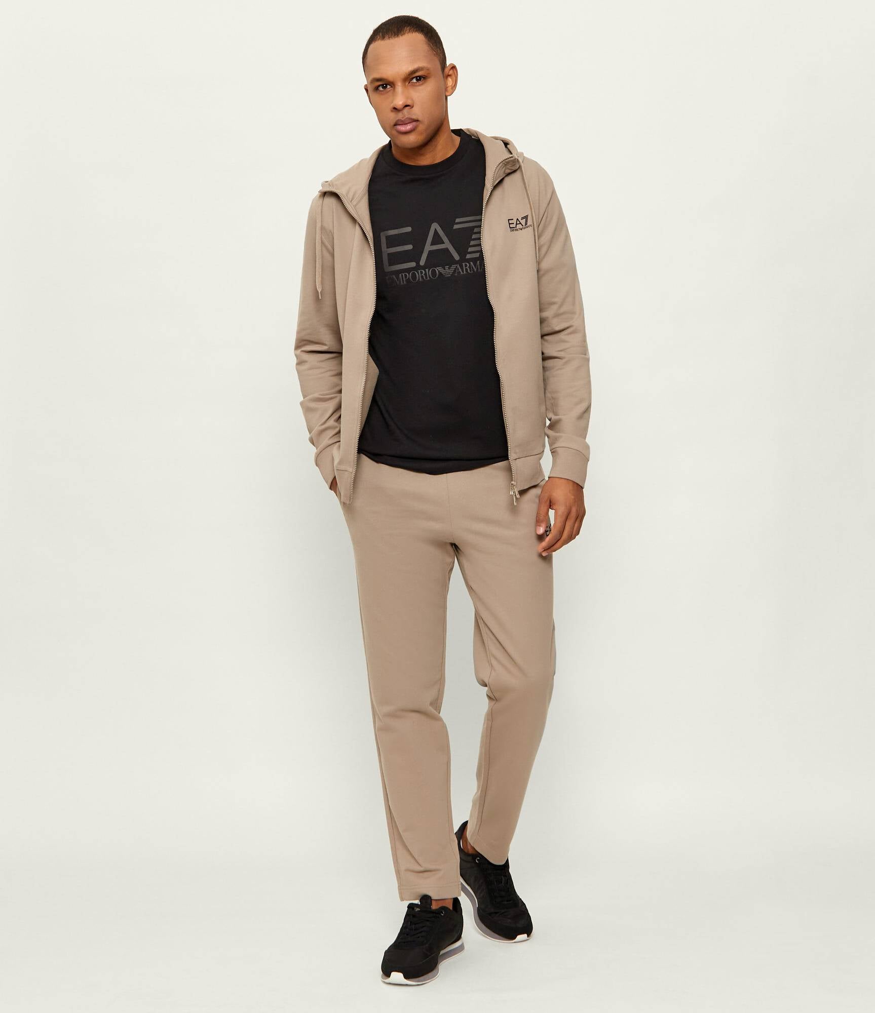 T-SHIRT EA7 UOMO |Colore:Black/black