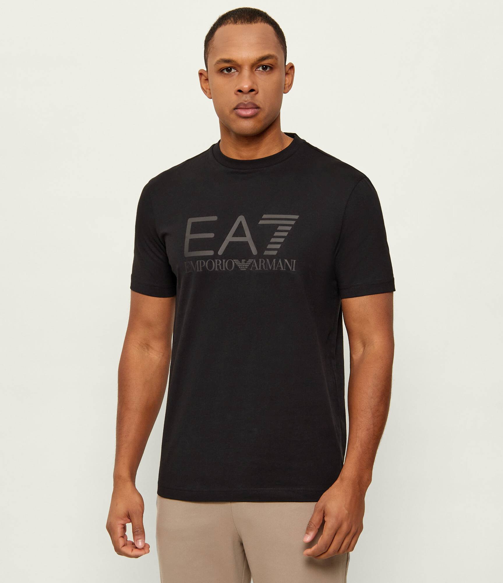 T-SHIRT EA7 UOMO |Colore:Black/black