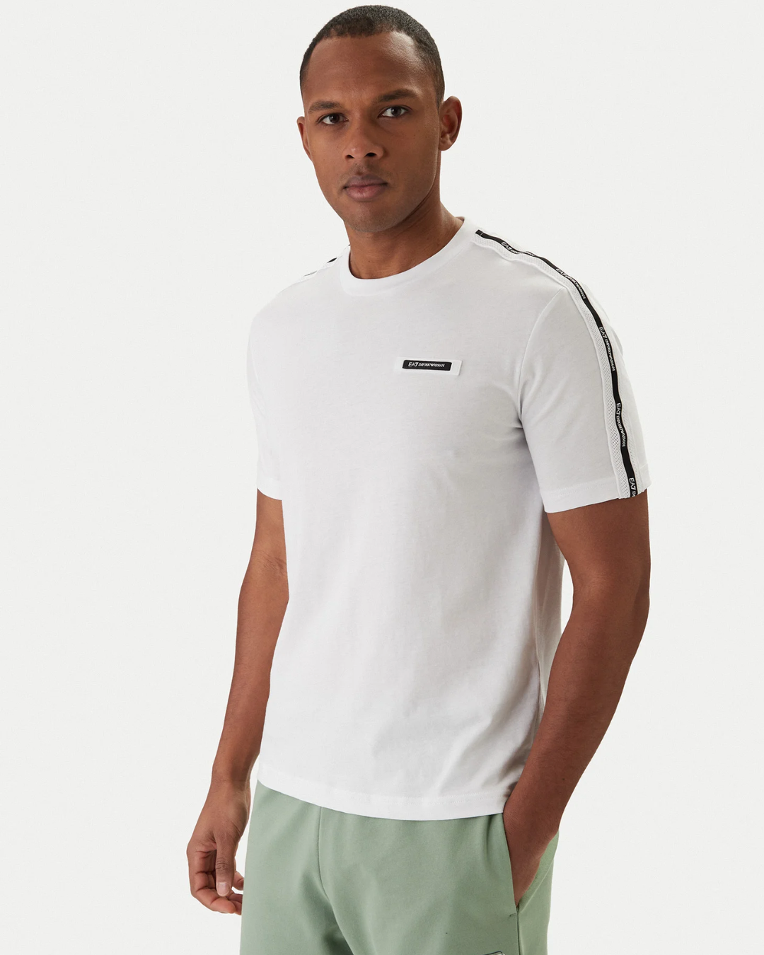 T-SHIRT EA7 UOMO|Colore:White