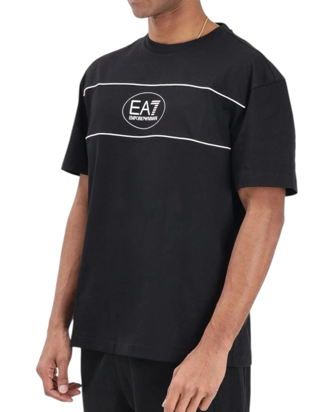 T-SHIRT EA7 UOMO |Colore:Black