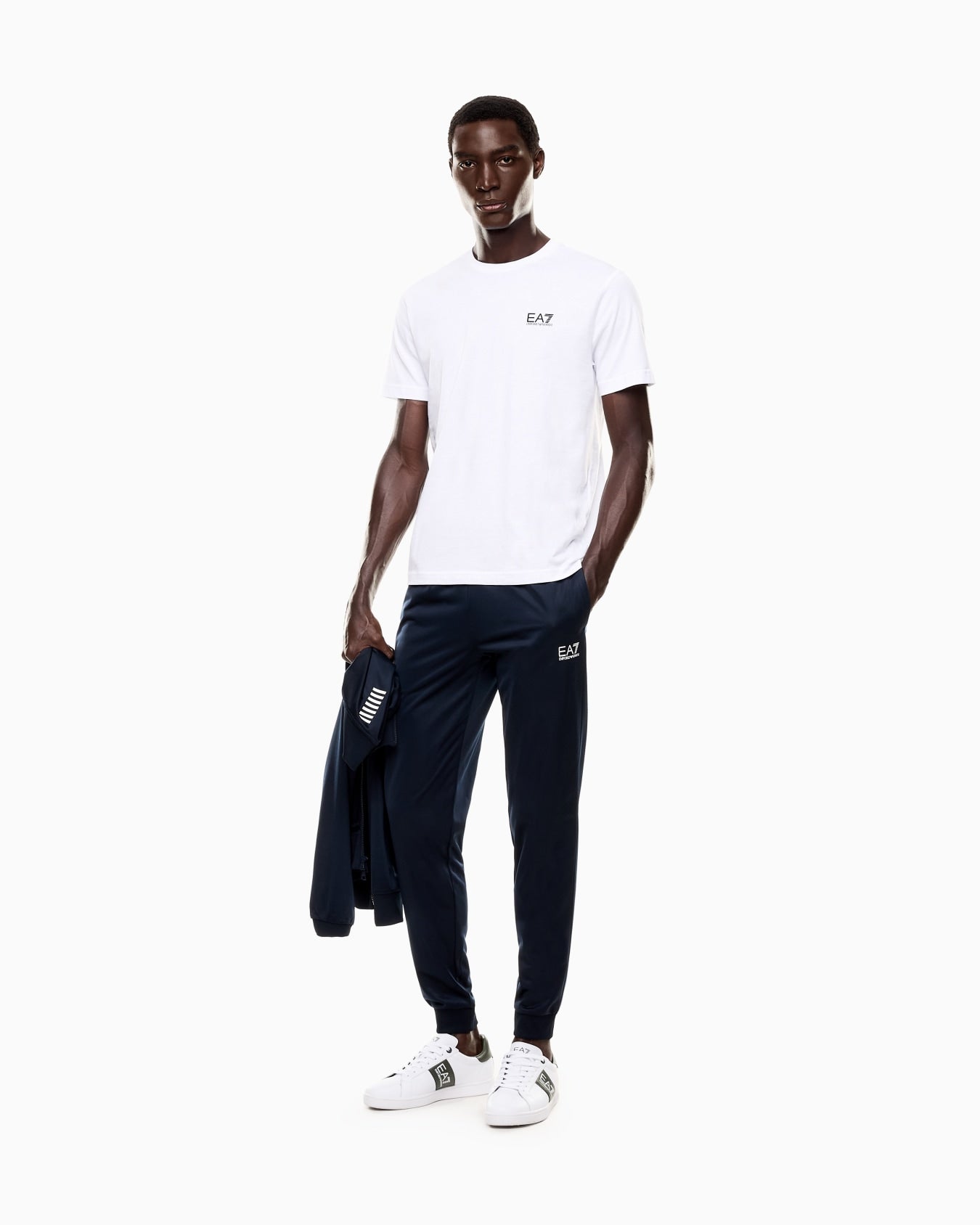 t-shirt ea7 uomo |Colore:White