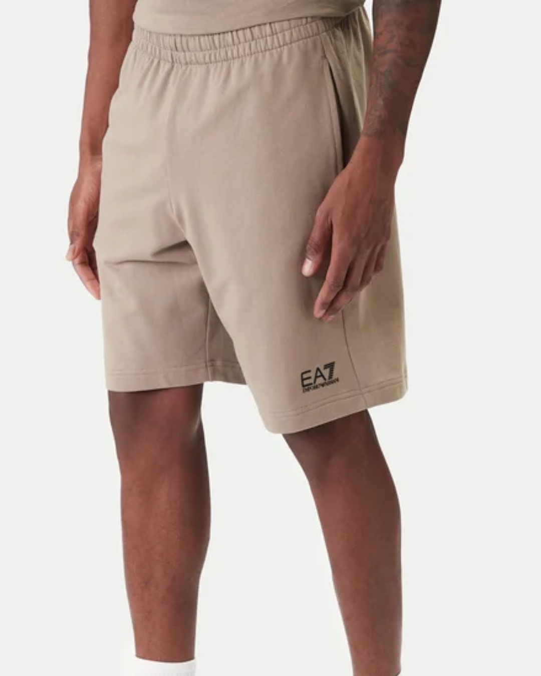 Pantaloncini sportivi ea7 uomo |Colore:Roasted cashew