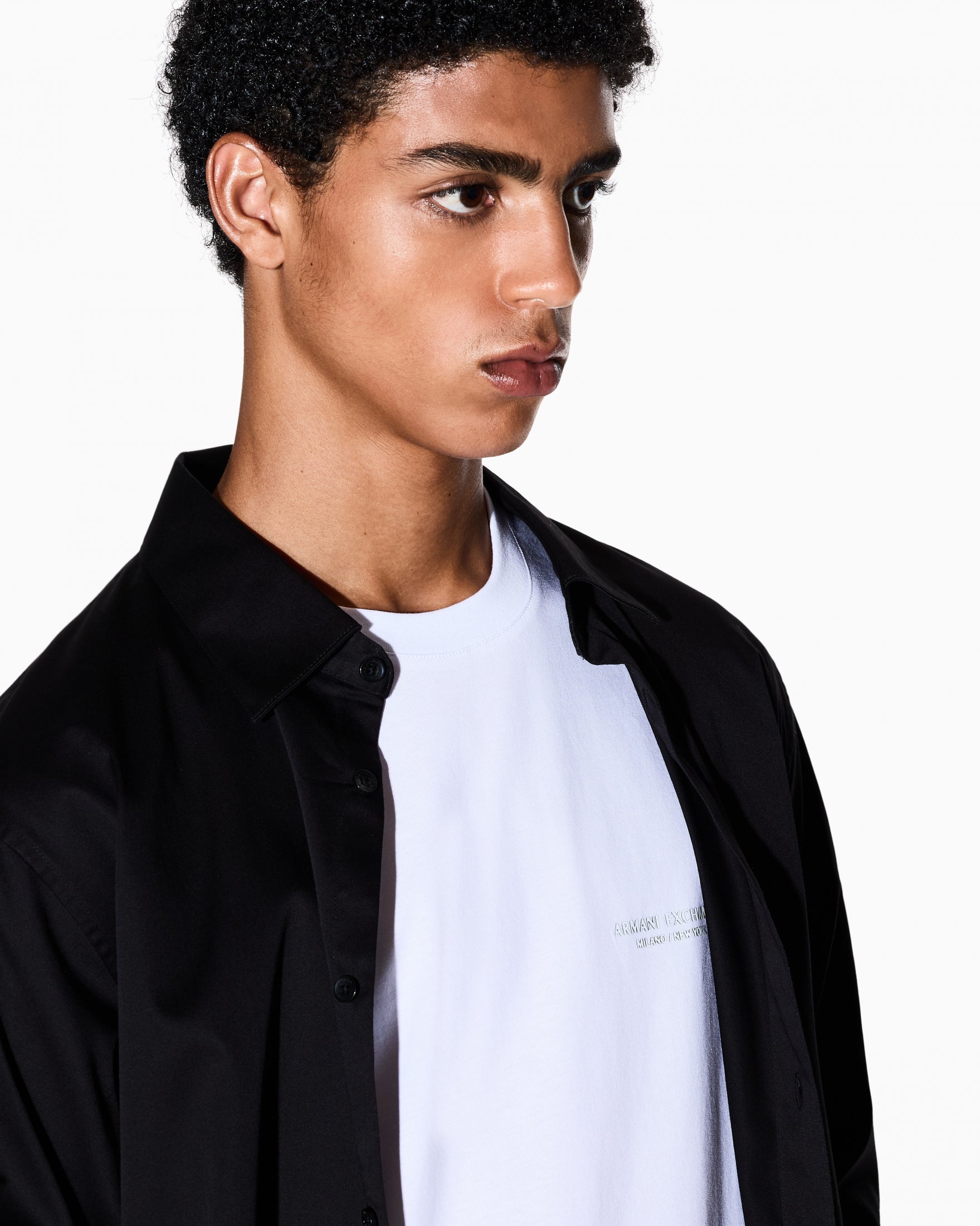 T-shirt Regular Fit in Jersey di Cotone|Colore:Bianco