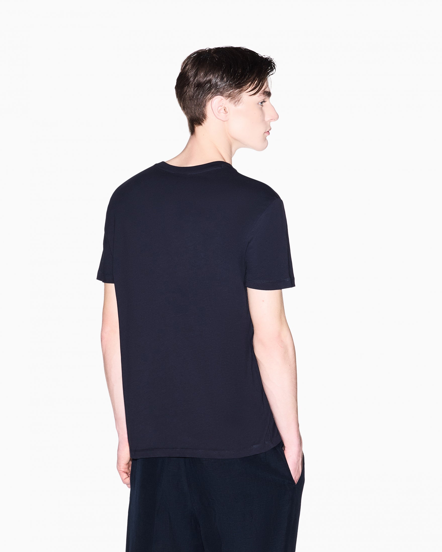 T-SHIRT ARMANI EXCHANGE UOMO |Colore:Deep navy