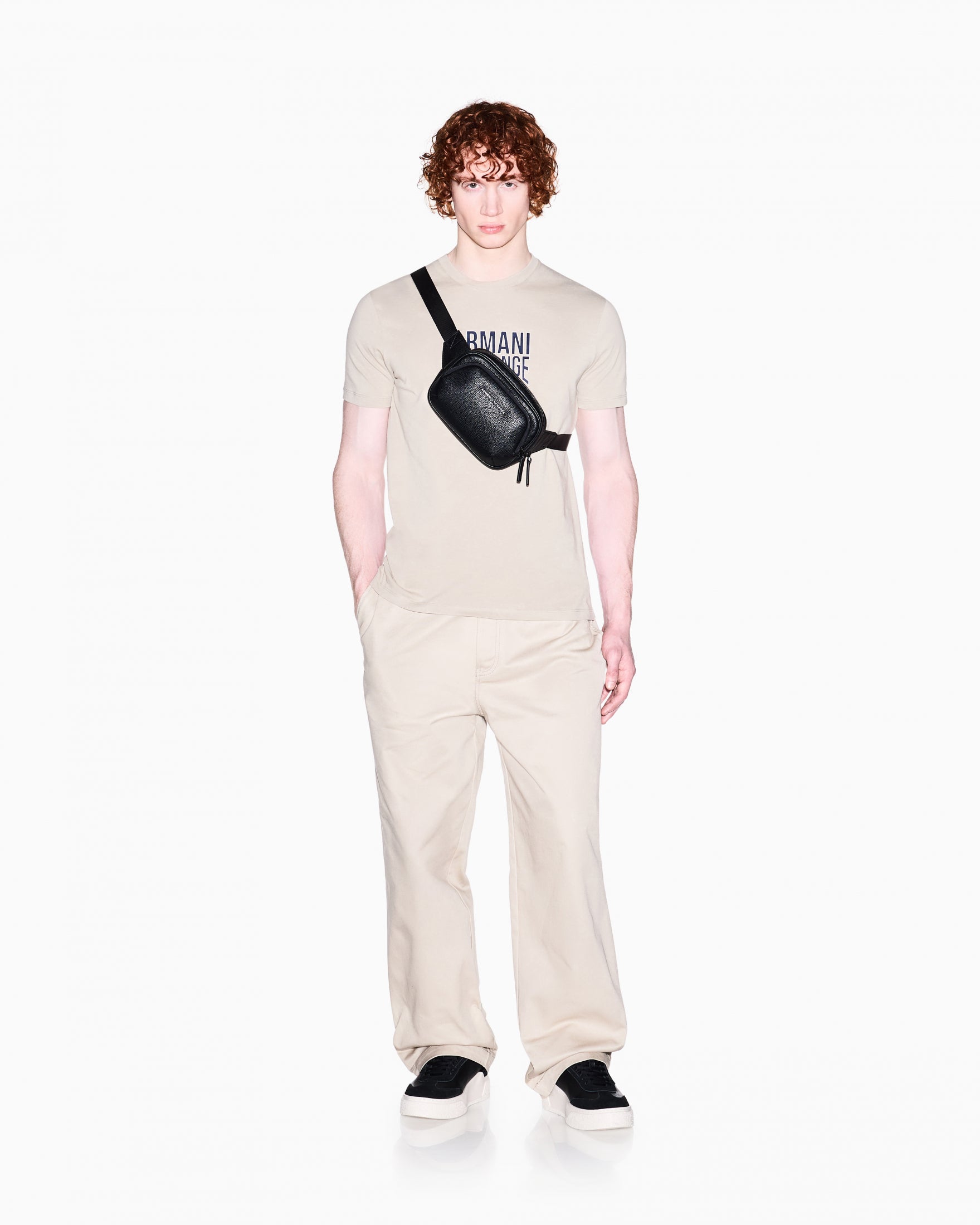 T-SHIRT ARMANI EXCHANGE UOMO |Colore:Cream